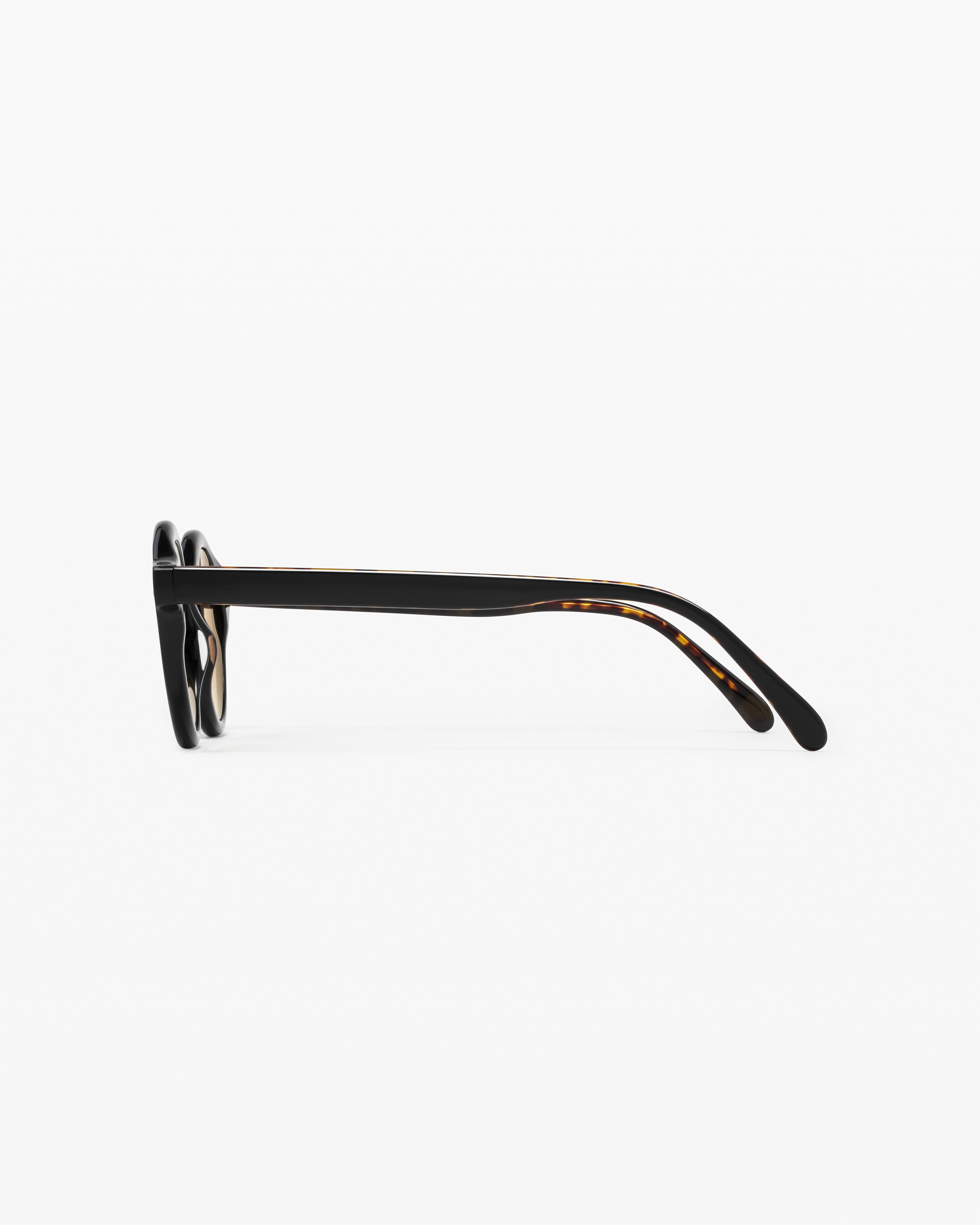 jimmy-fairly-la-raf-lunettes-de-soleil-rondes-noires-en-ac-tate-de-cellulose-ver image 2