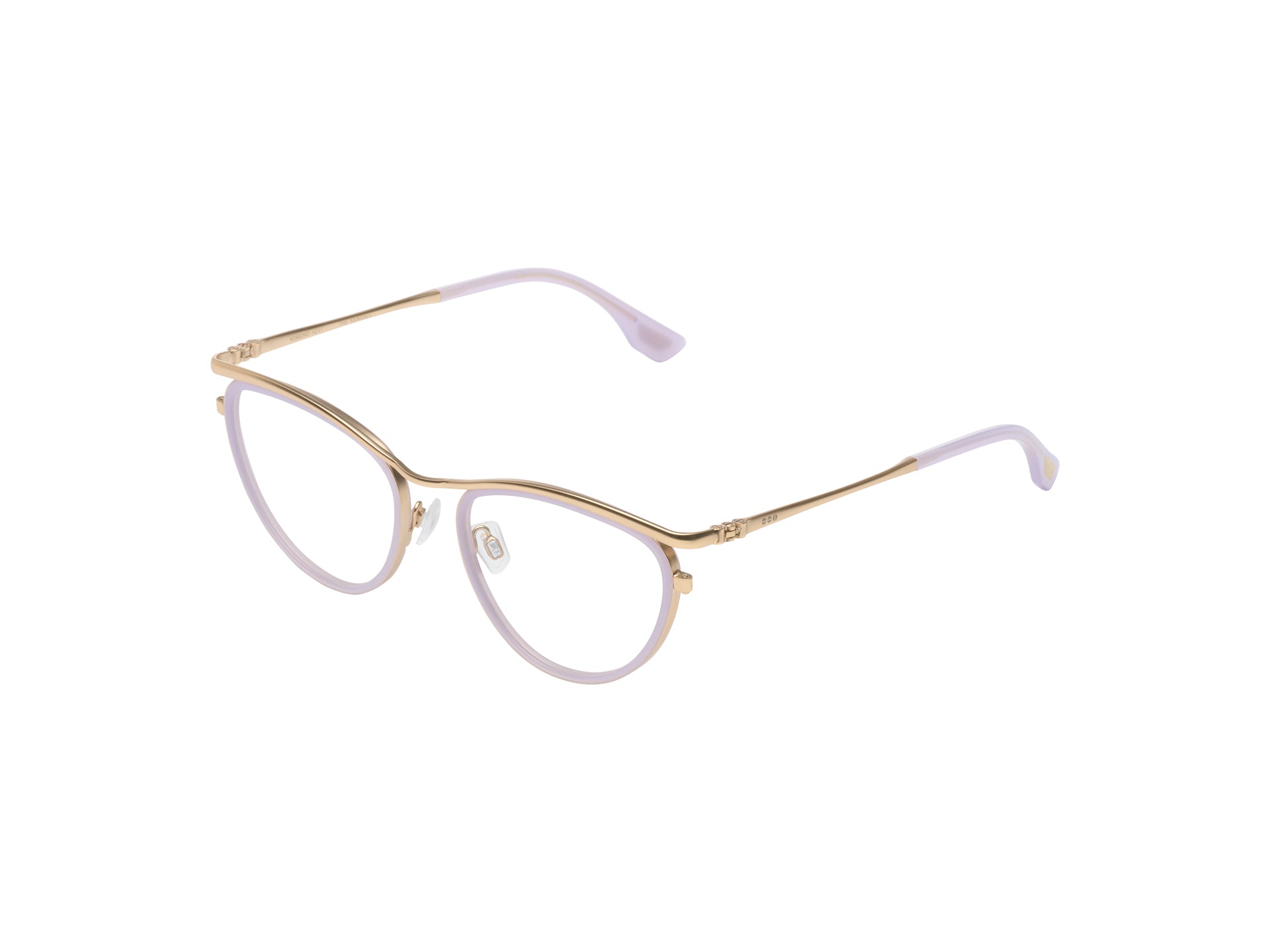 komono-kendall-lavender-white-gold-matte-lunettes-de-vue image 2
