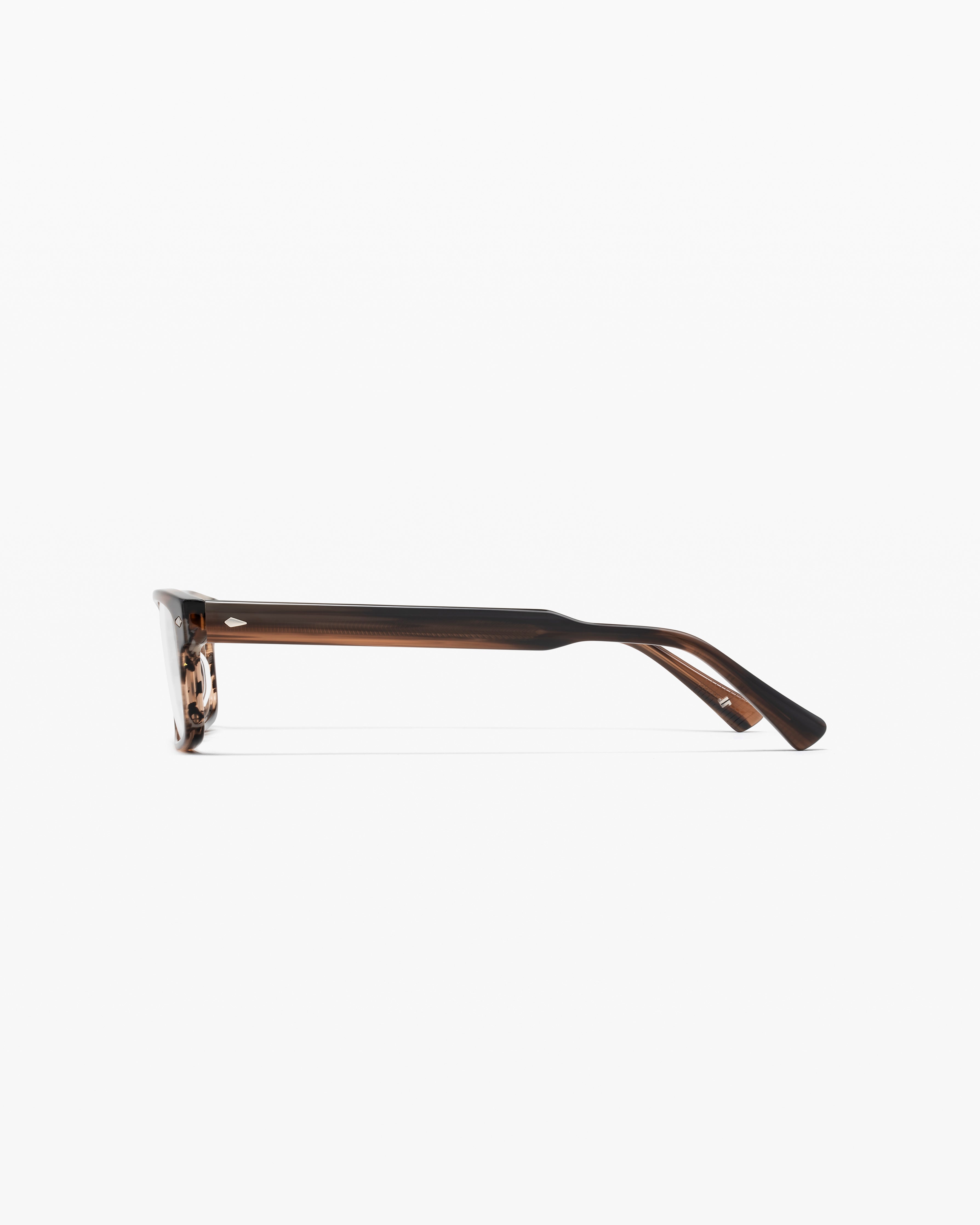 jimmy-fairly-la-alan-lunettes-de-vue-rectangulaires-marron-homme-l-visage-large image 3