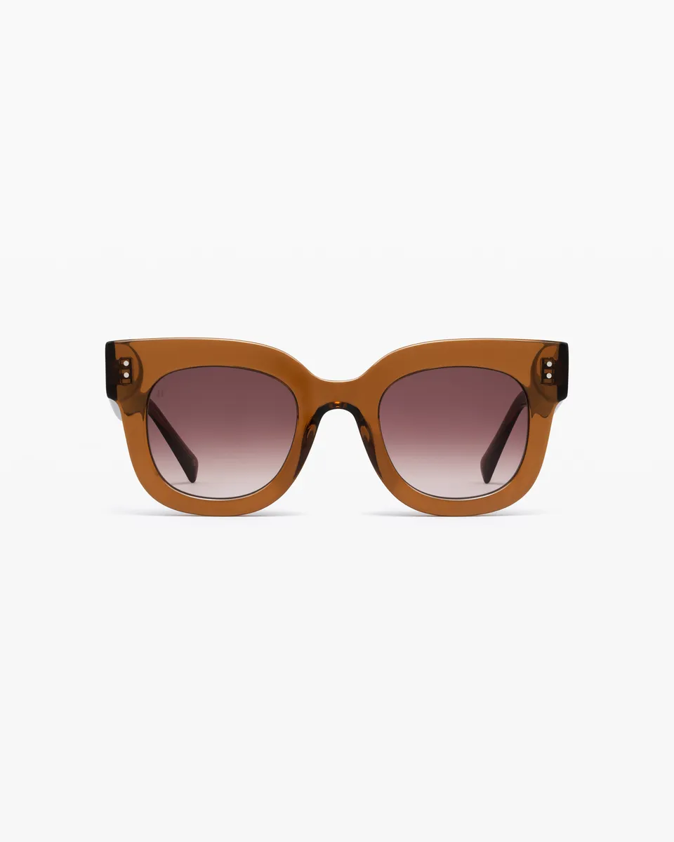 jimmy-fairly-la-maya-lunettes-de-soleil-papillon-oversize-marron-femme-cat-gorie image 1