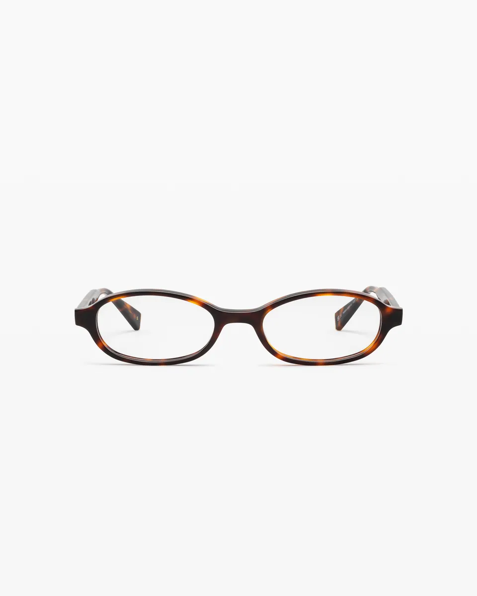 jimmy-fairly-la-kiva-lunettes-de-vue-ovales-en-ac-tate-caille-fonc-e image 1