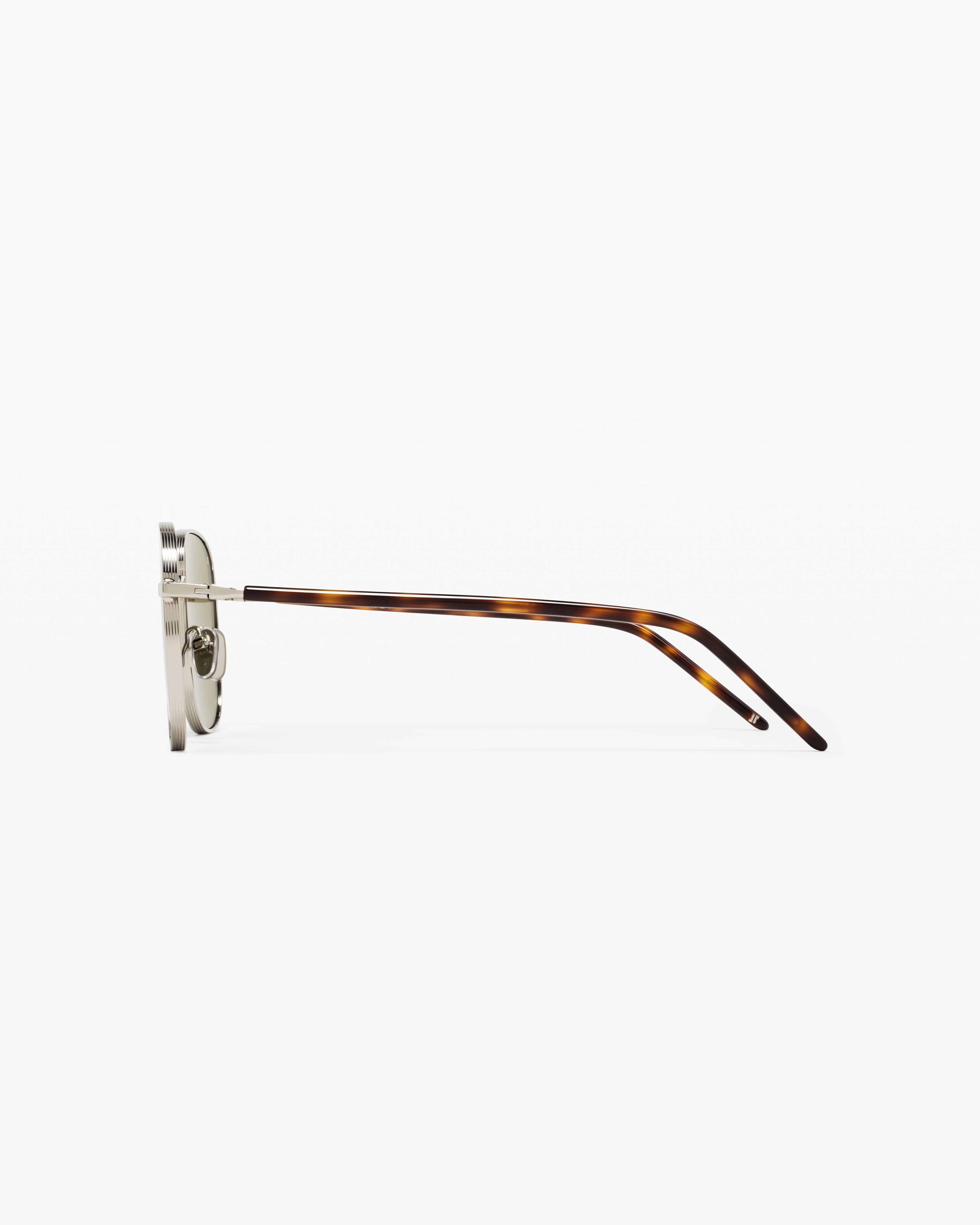 jimmy-fairly-la-leone-lunettes-de-soleil-pilote-m-tal-argent-verres-color-s image 3
