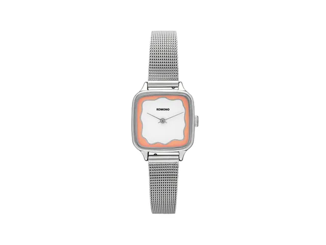 komono-kate-wave-royale-silver-blush-montre image 1
