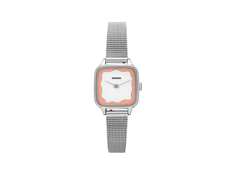 komono-kate-wave-royale-silver-blush-montre image 1