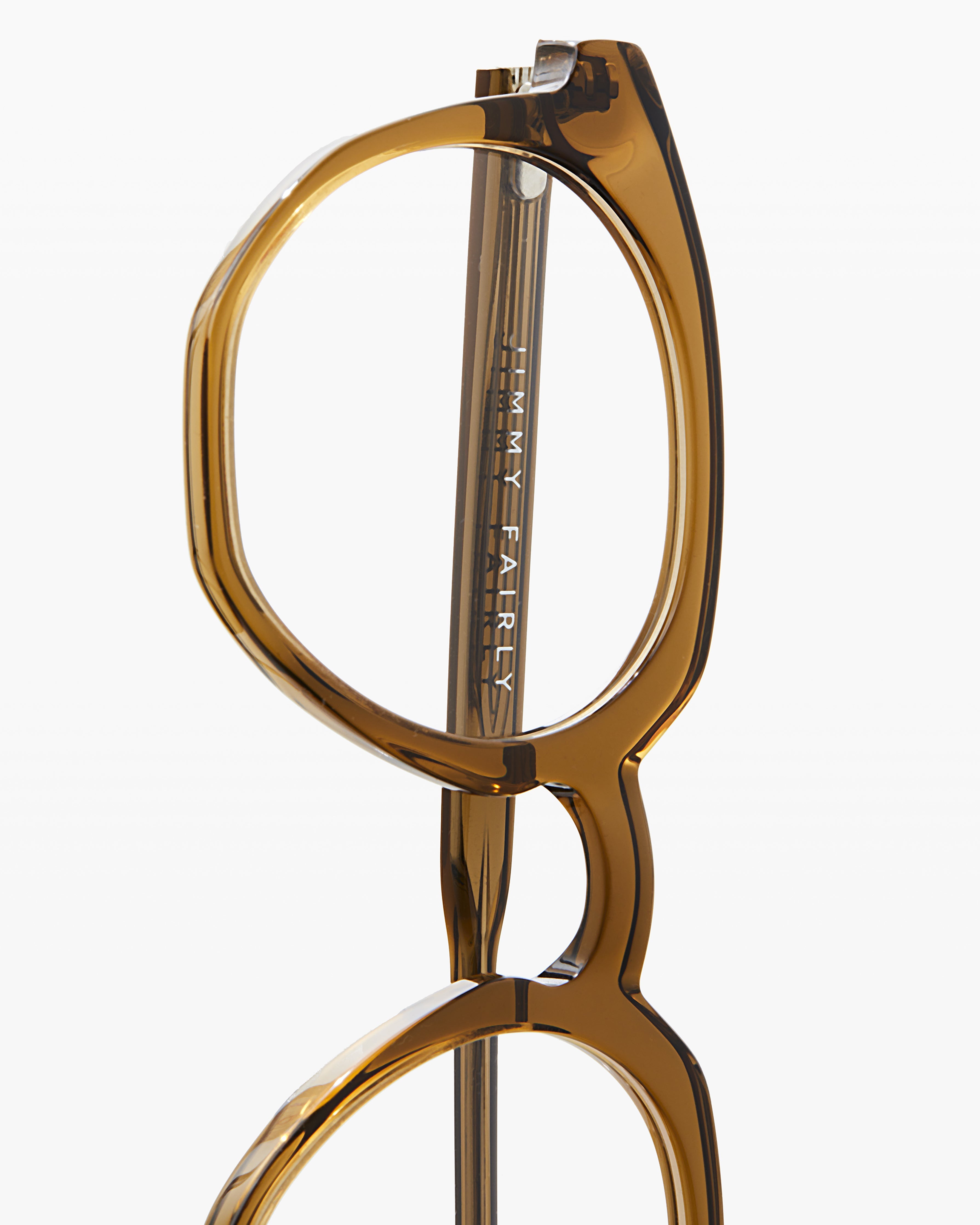 jimmy-fairly-la-lennon-lunettes-de-vue-hexagonales-homme-en-ac-tate-marron-verre image 3