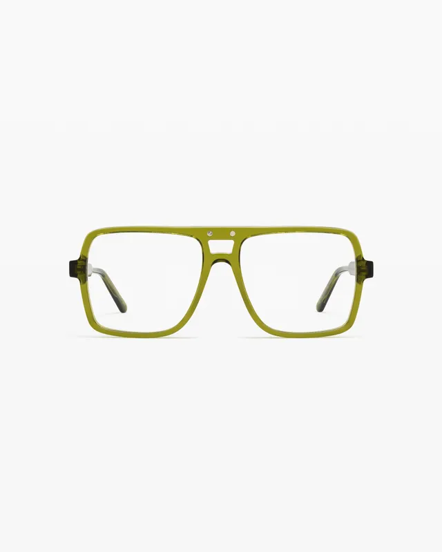 jimmy-fairly-la-nax-lunettes-de-vue-aviateur-vert-m image 1