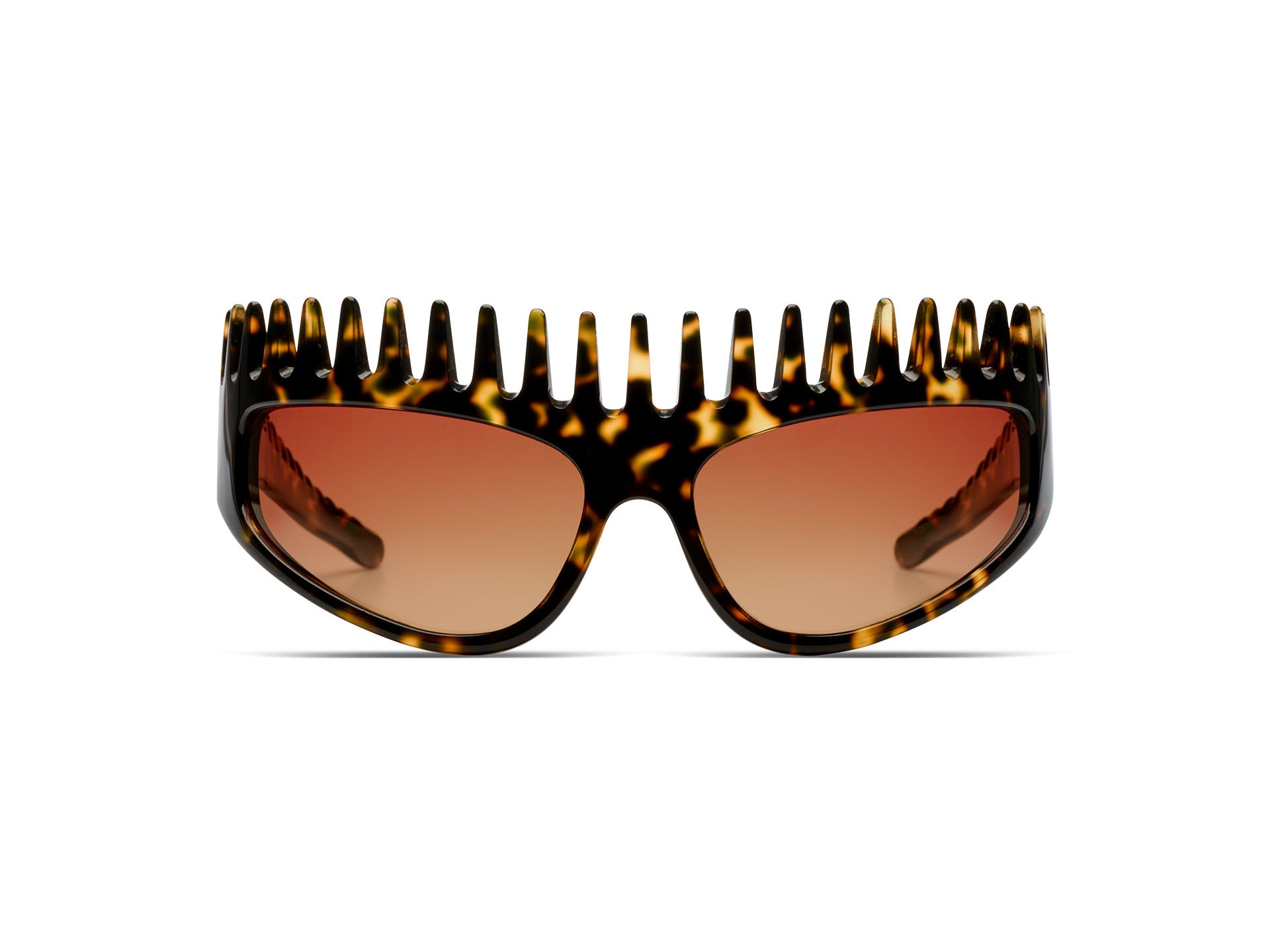 komono-x-uliana-giraffe-lunettes-de-soleil-polaris-es-caille-translucide-s-rie-r image 2