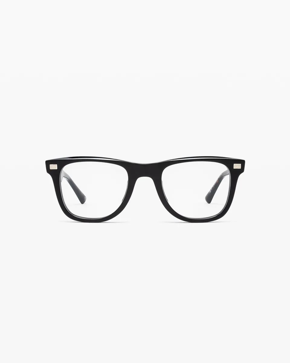 jimmy-fairly-la-cassio-lunettes-de-vue-rectangulaires-en-ac-tate-noir-pour-homme image 1