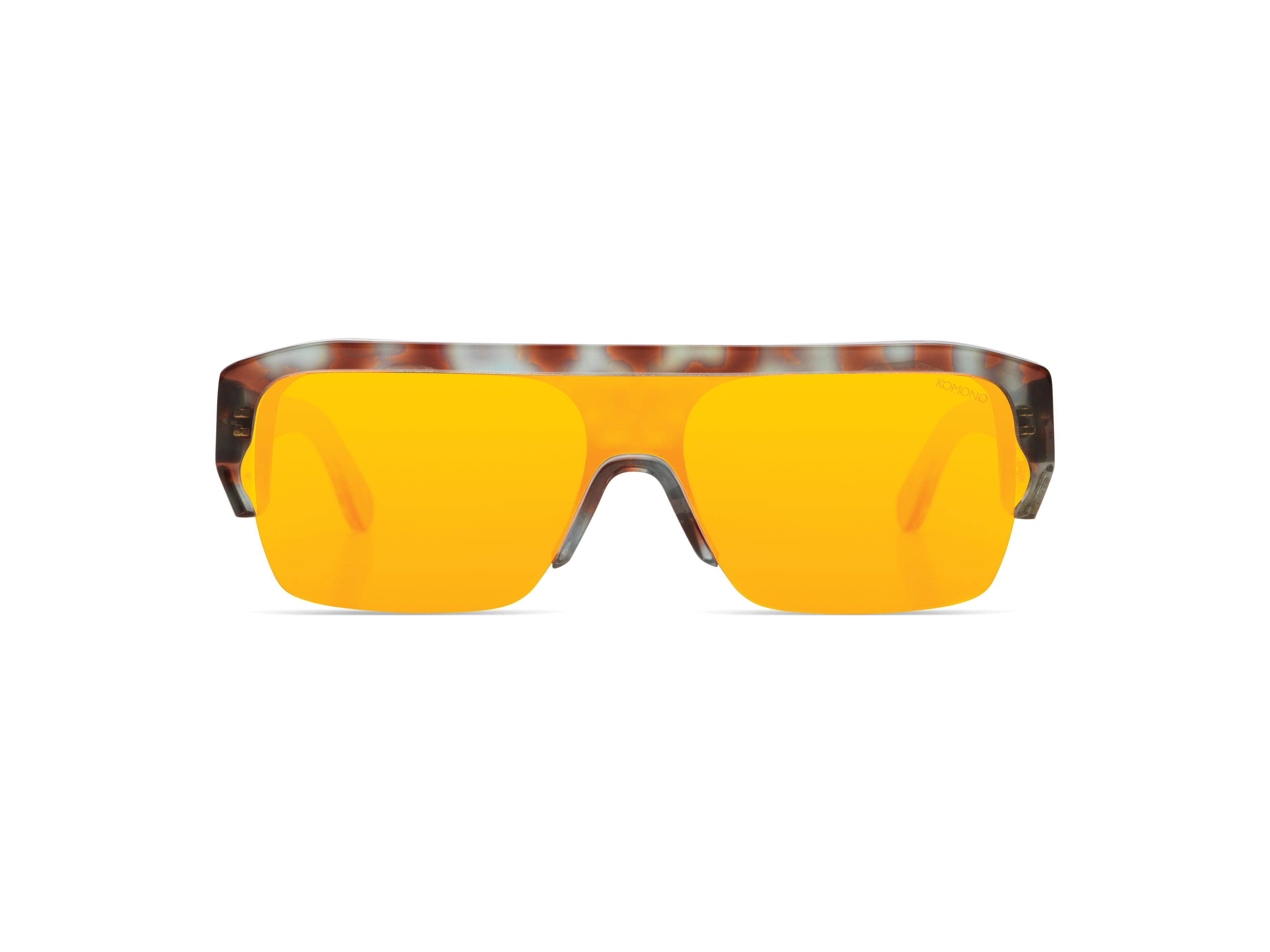 lunettes-de-soleil-komono-aksel-blue-leopard image 1