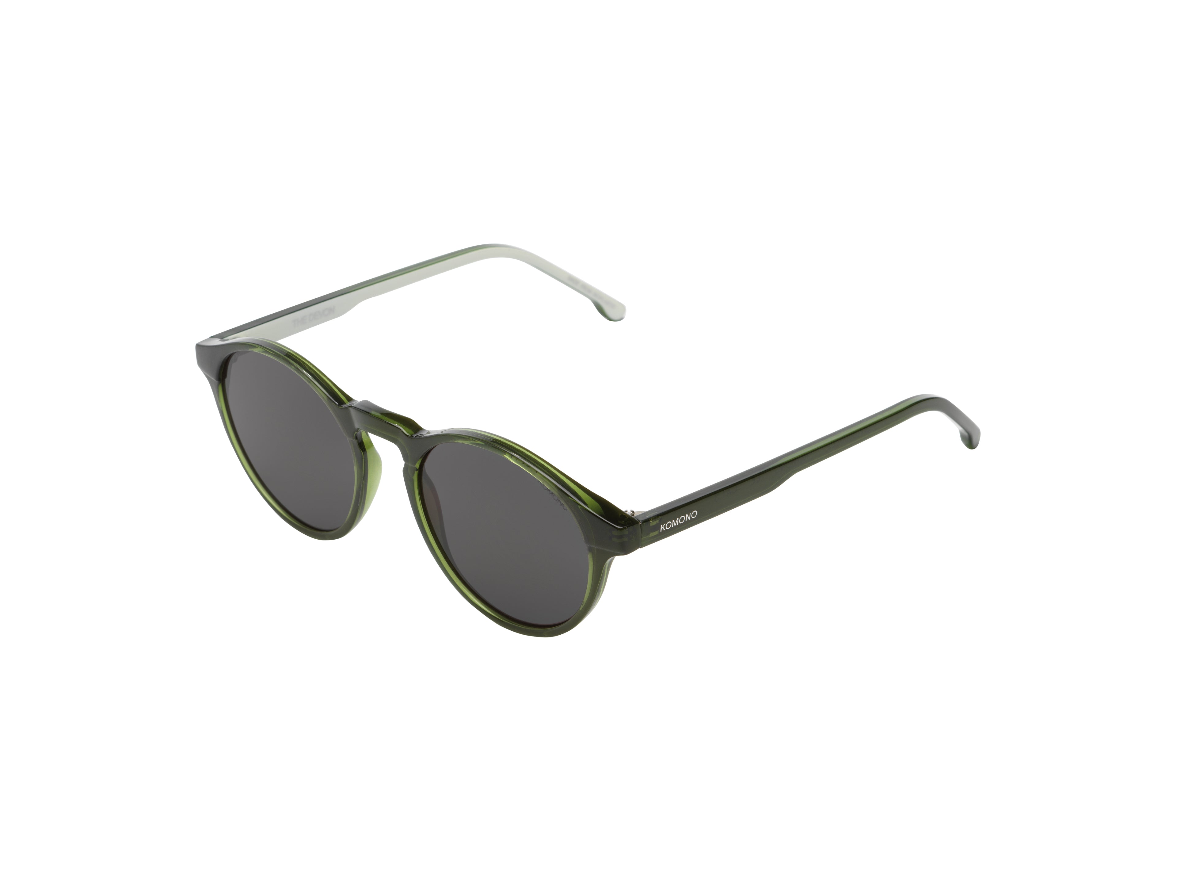 komono-devon-seaweed-lunettes-de-soleil-rondes-en-bioplastique-vert image 2