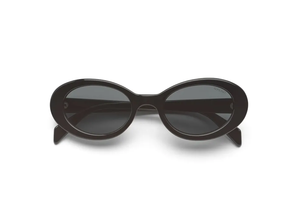 komono-ana-black-lunettes-de-soleil-ovales-bio-nylon-fit-large image 1