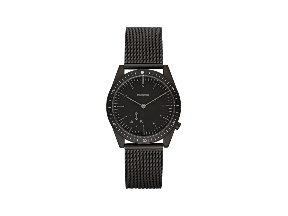 komono-ray-legacy-mesh-black-montre-de-plong-e image 1
