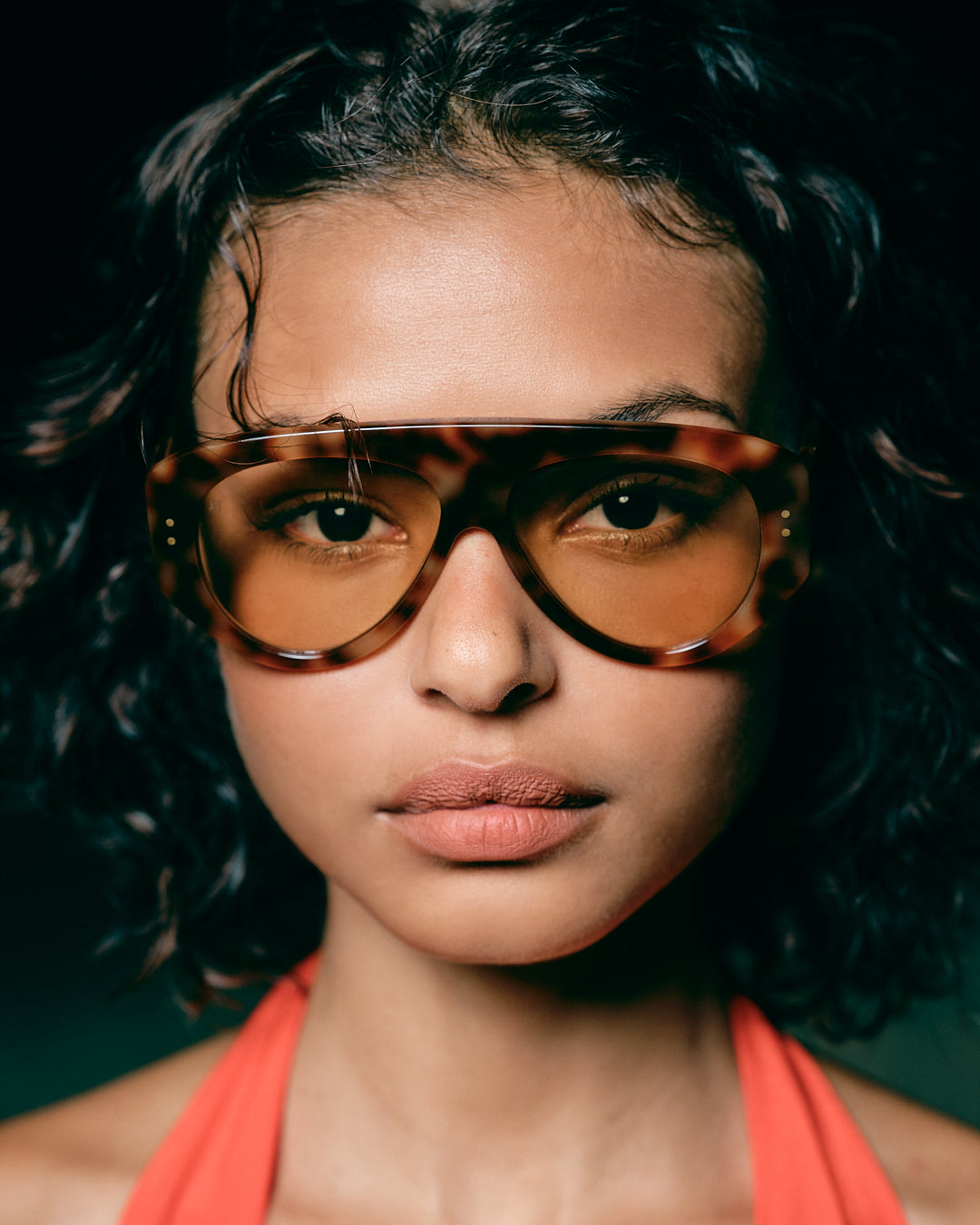 jimmy-fairly-la-halo-lunettes-aviateur-en-ac-tate-caille-fonc-e-cat-gorie-1 image 5
