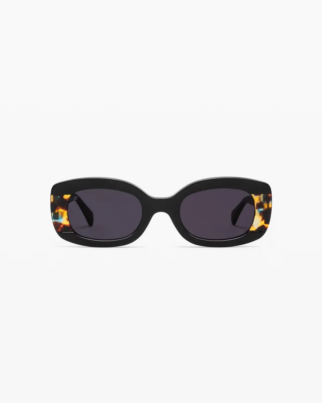 jimmy-fairly-la-sorrel-lunettes-de-soleil-ovales-en-ac-tate-avec-ornement-noires image 1
