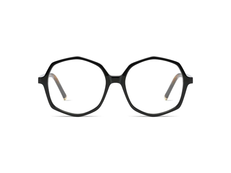 komono-sidney-black-havana-lunettes-de-vue-de-la-collection-sienna image 1