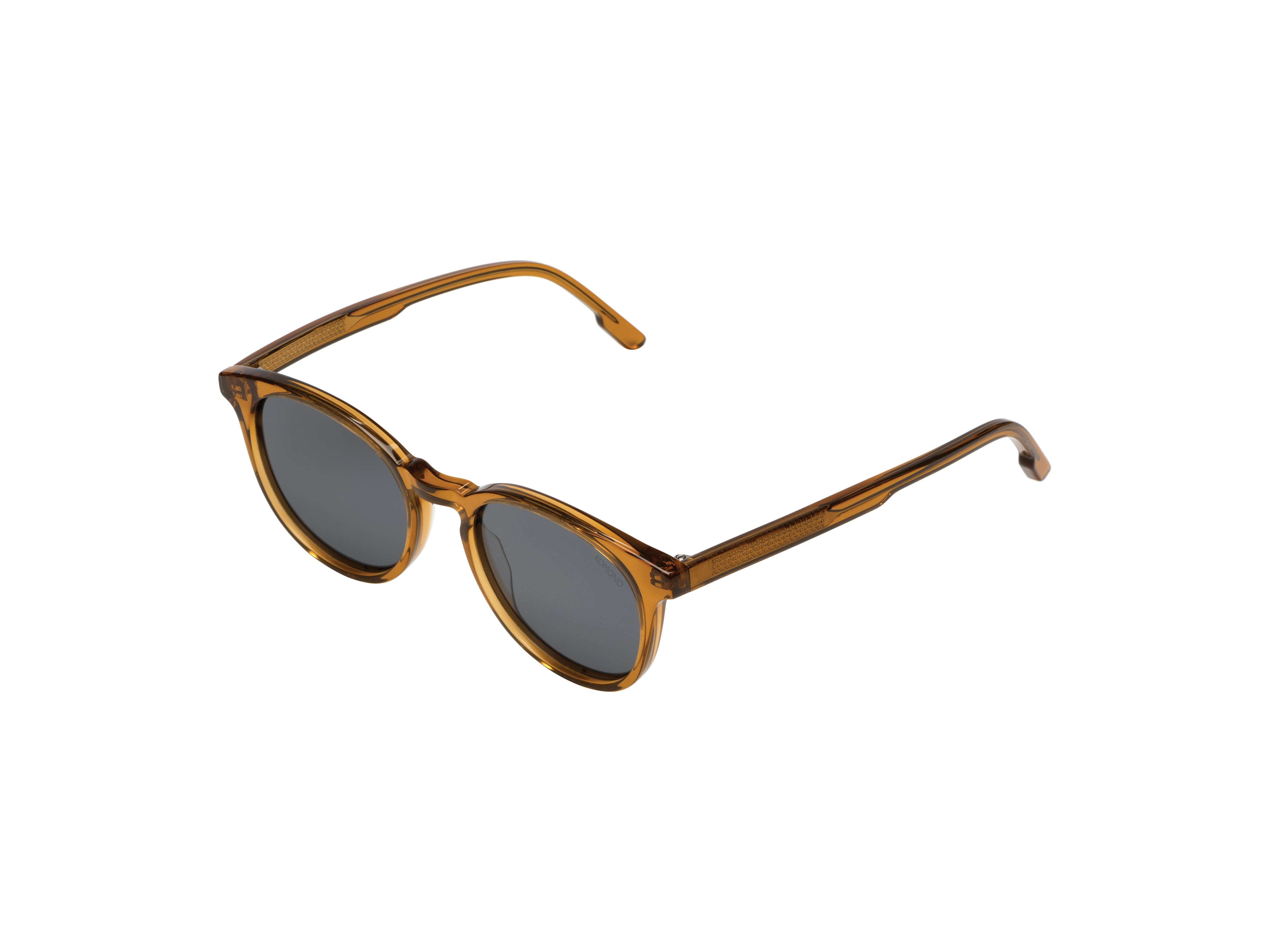 komono-hudson-sand-lunettes-de-soleil-rondes-en-ac-tate-cologique image 2