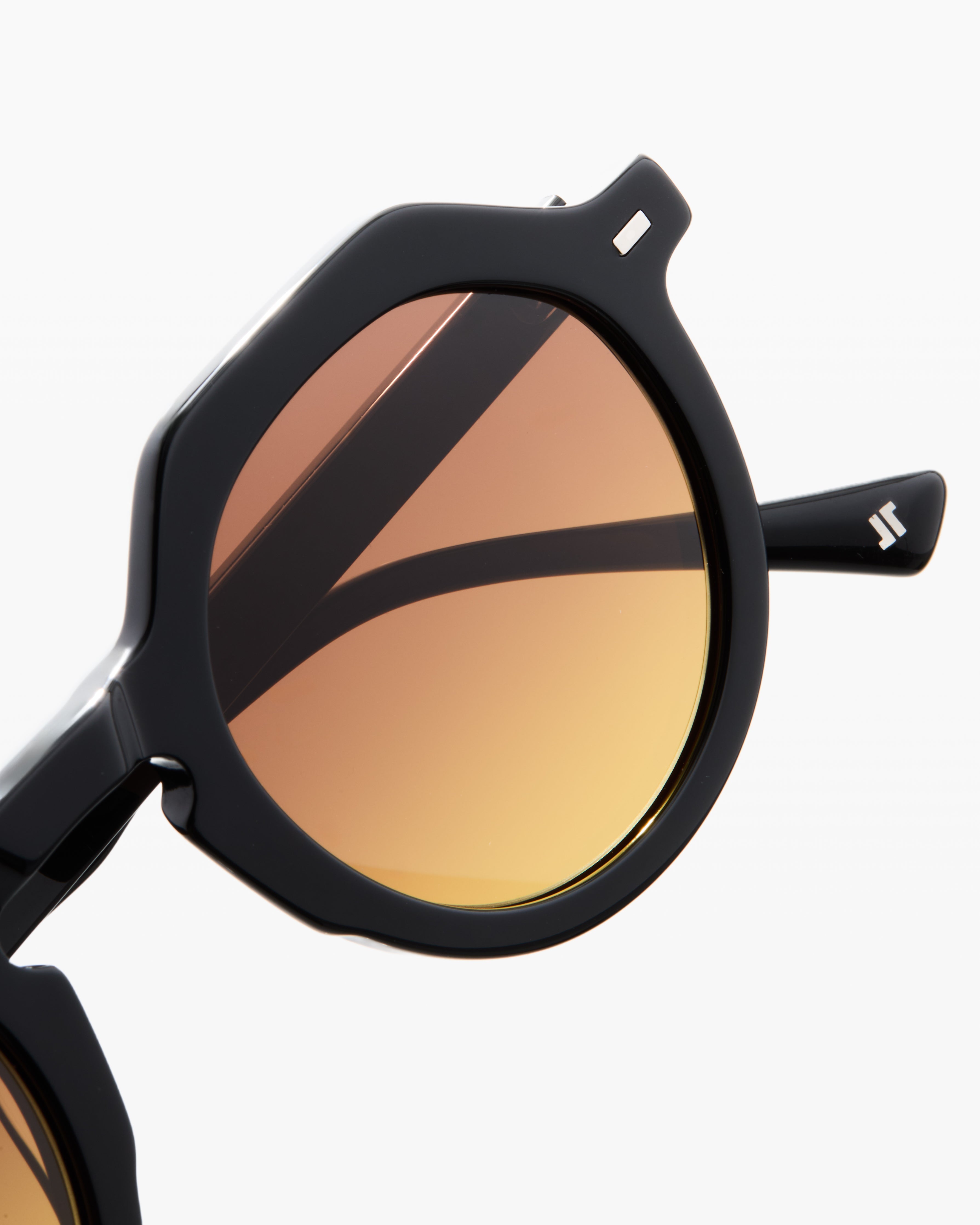 jimmy-fairly-la-hometown-lunettes-de-soleil-rondes-noires-homme-cat-gorie-3 image 2