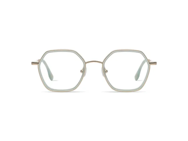 komono-nora-slims-pistachio-white-gold-matte-lunettes-de-vue-fines image 1