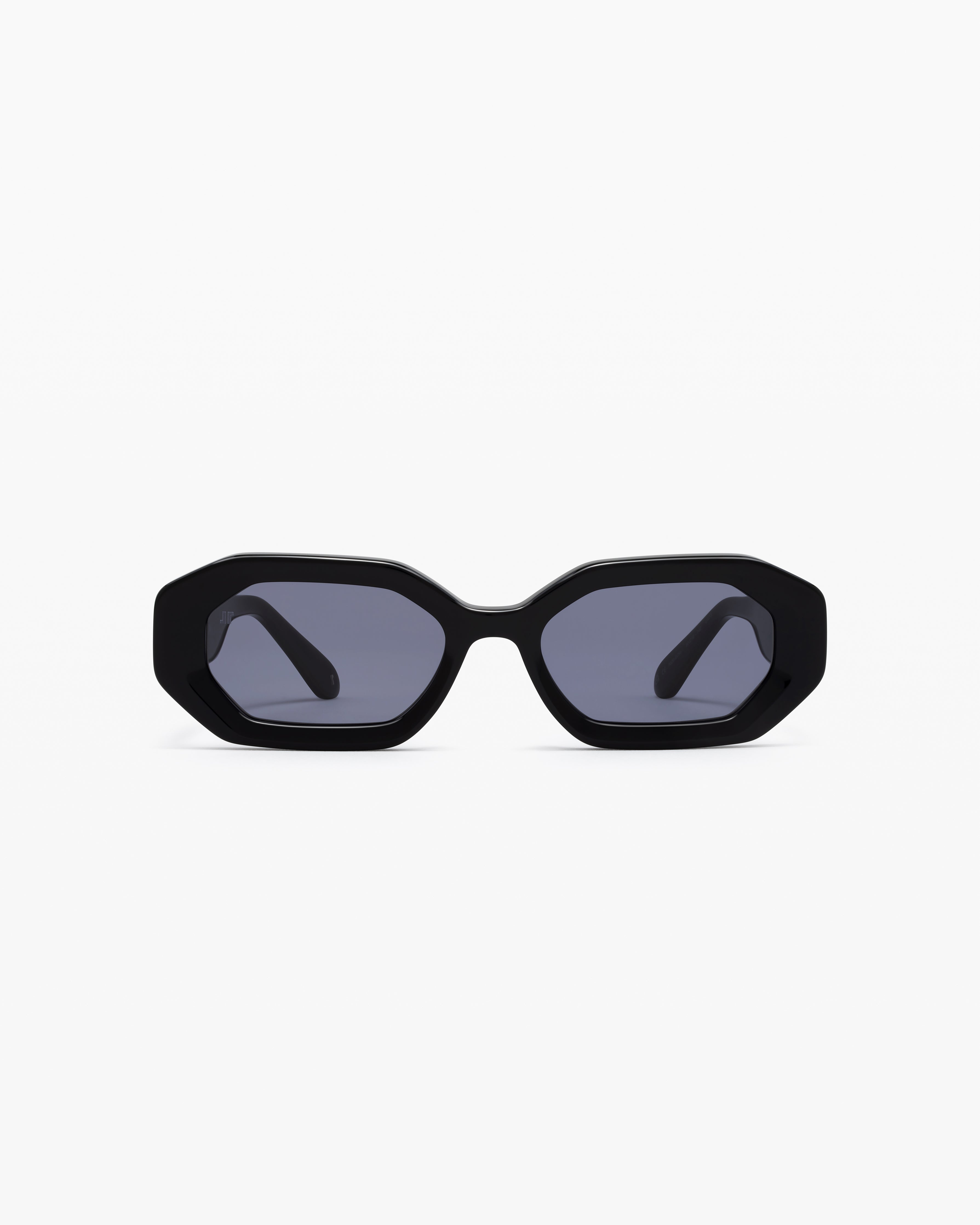 jimmy-fairly-la-bacci-lunettes-de-soleil-rectangulaires-oversize-noires-en-ac-ta image 1