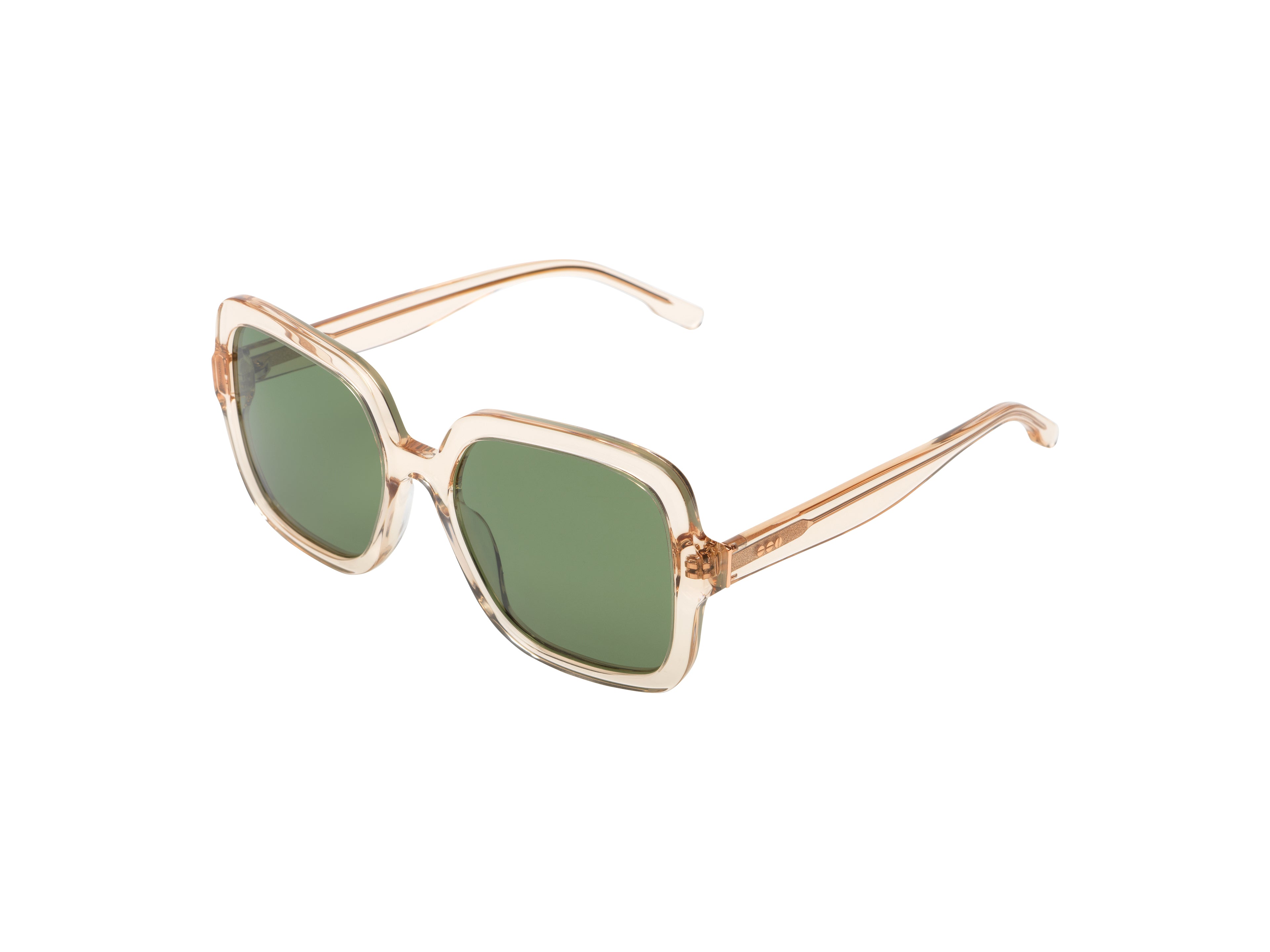 komono-miley-champagne-rose-gold-matte-lunettes-de-soleil-polaris-es-oversize image 2