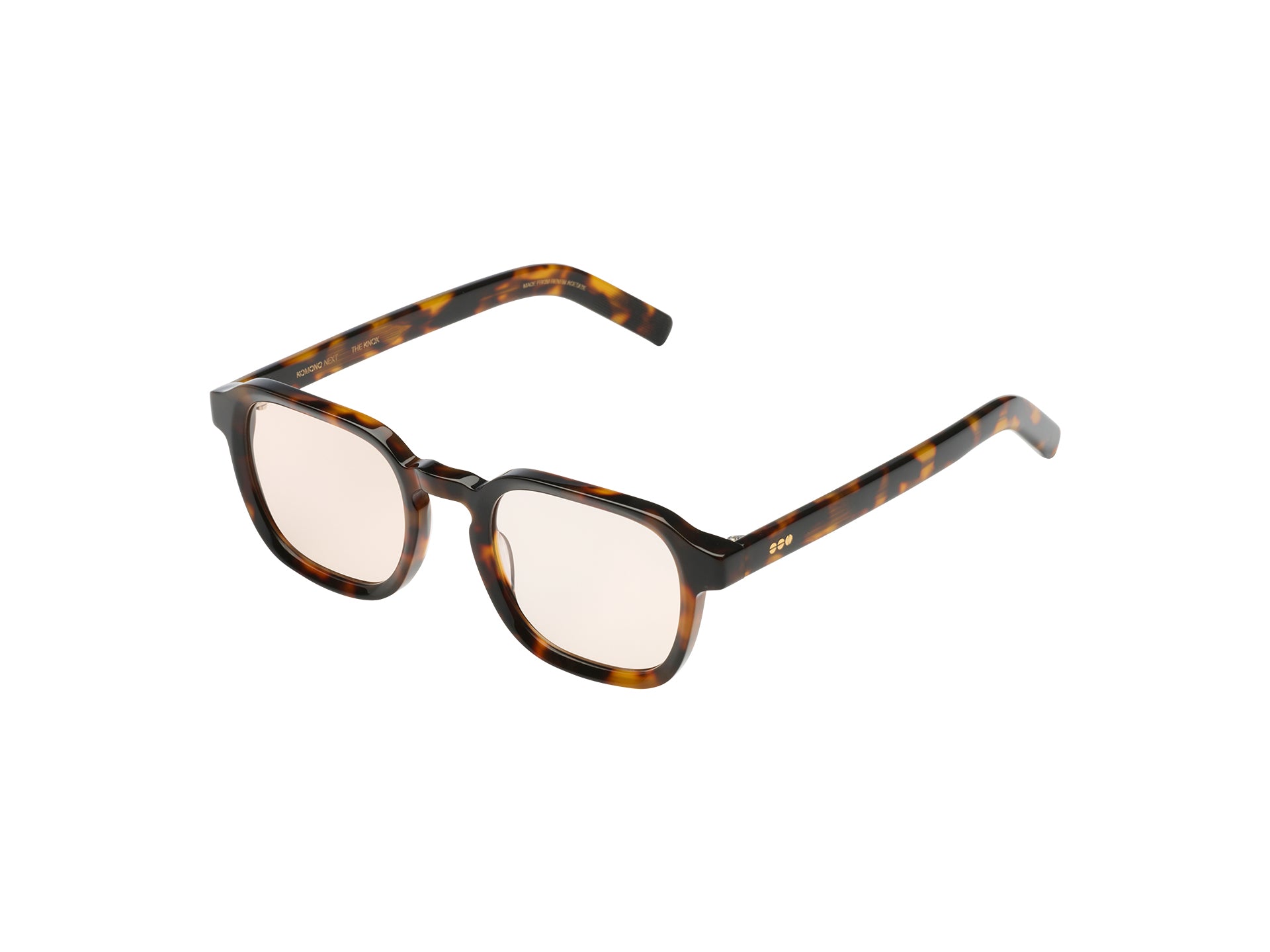 komono-knox-smoked-rum-peach-lunettes-de-soleil-photochromiques image 3