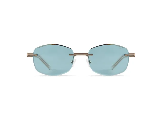 komono-micah-white-gold-matte-teal-lunettes-de-soleil image 1