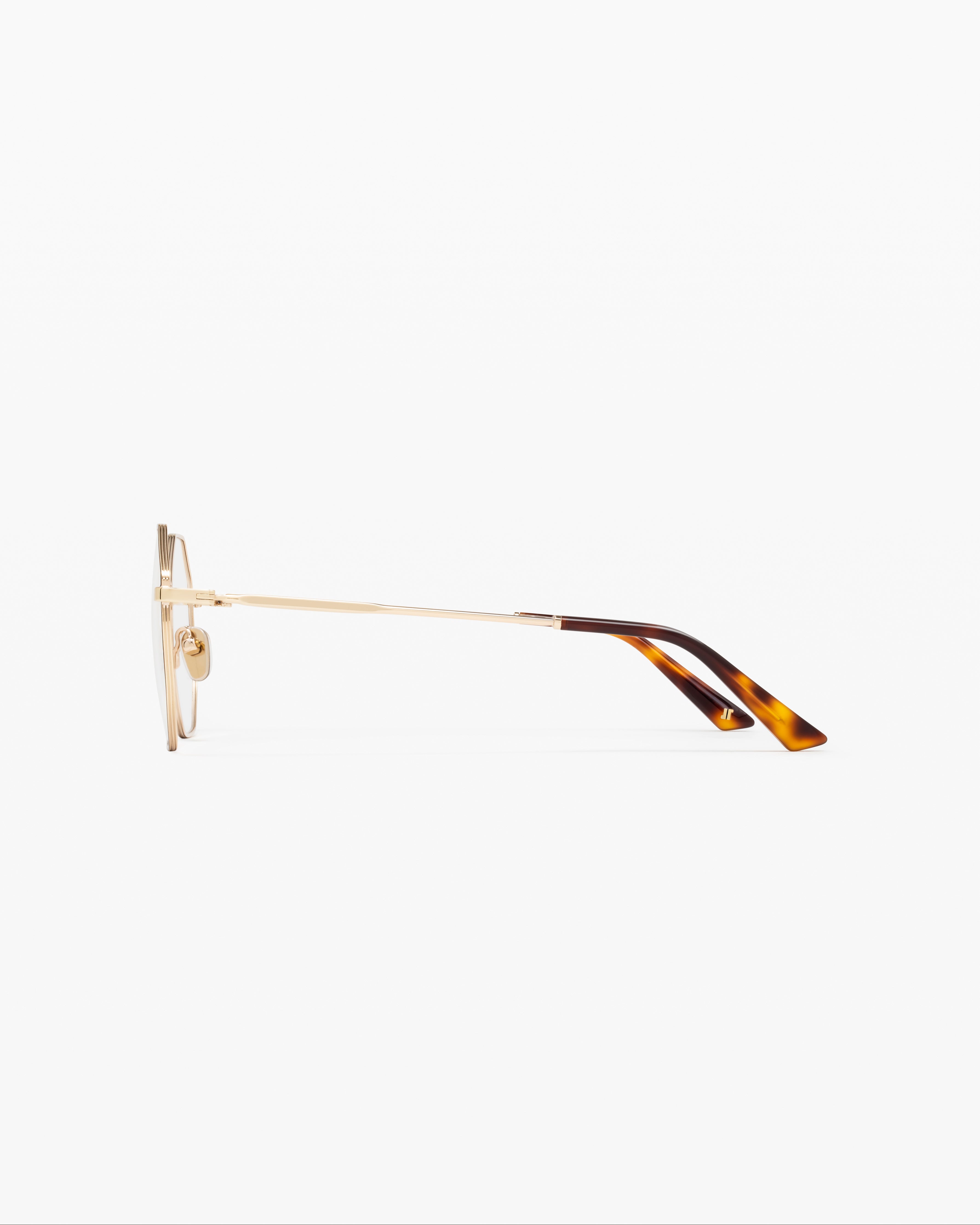 jimmy-fairly-la-jona-lunettes-de-vue-hexagonales-en-acier-inoxydable-caille-tail image 2