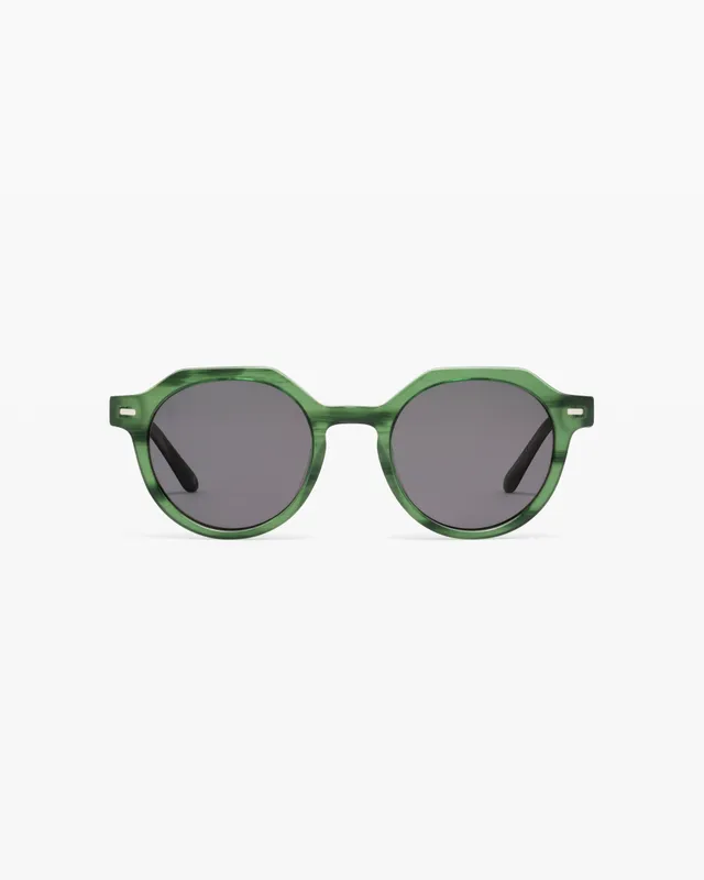 jimmy-fairly-la-mini-coolio-lunettes-de-soleil-enfant-rondes-en-ac-tate-vert-cat image 1
