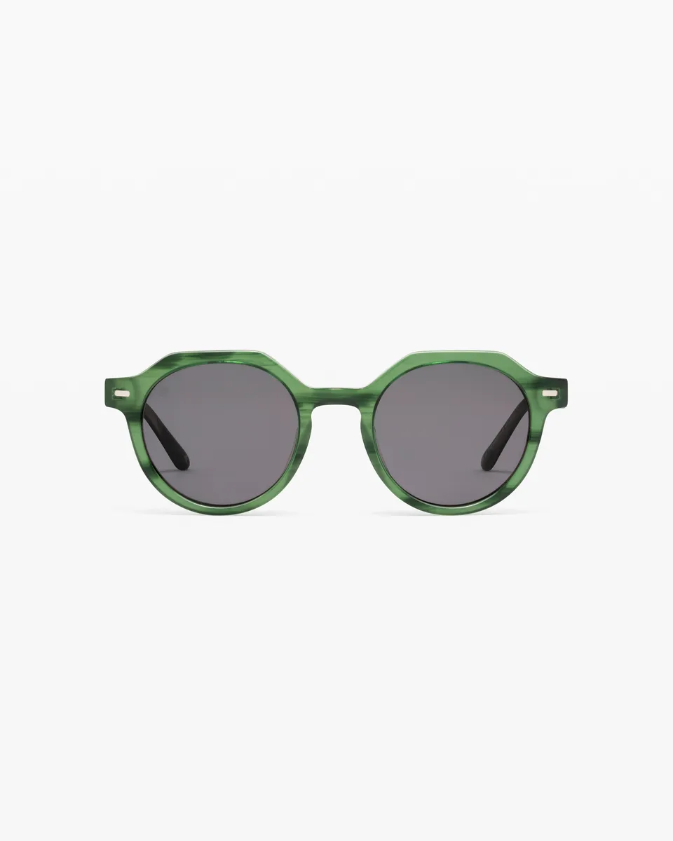 jimmy-fairly-la-mini-coolio-lunettes-de-soleil-enfant-rondes-en-ac-tate-vert-cat image 1