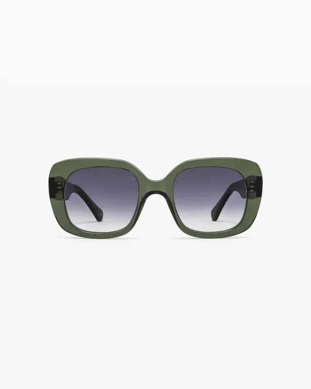 jimmy-fairly-la-mind-lunettes-de-soleil-oversize-vertes-femme image 1
