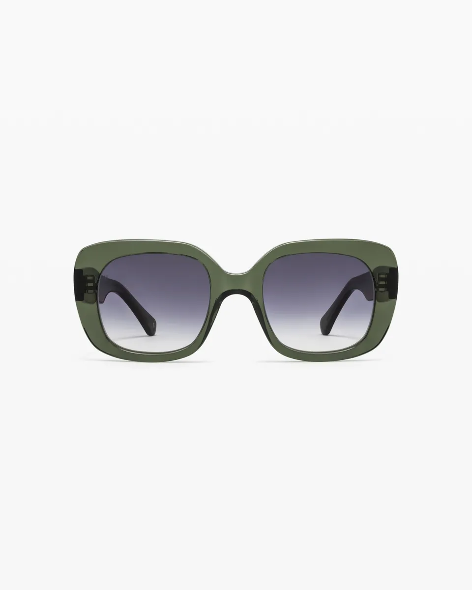jimmy-fairly-la-mind-lunettes-de-soleil-oversize-vertes-femme image 1