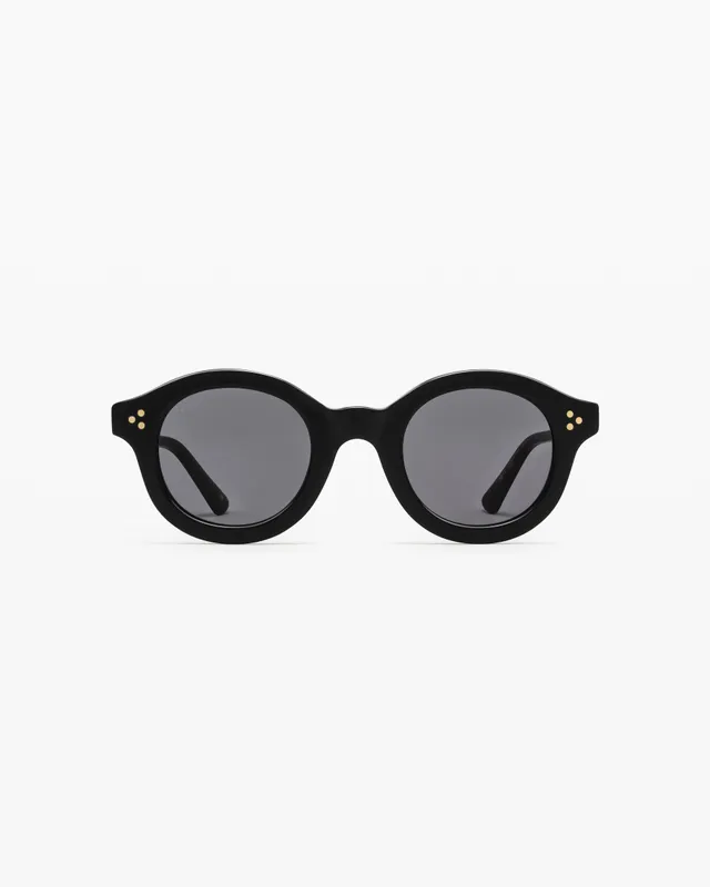jimmy-fairly-la-gianna-lunettes-de-soleil-rondes-ac-tate-noir-femme-m image 1