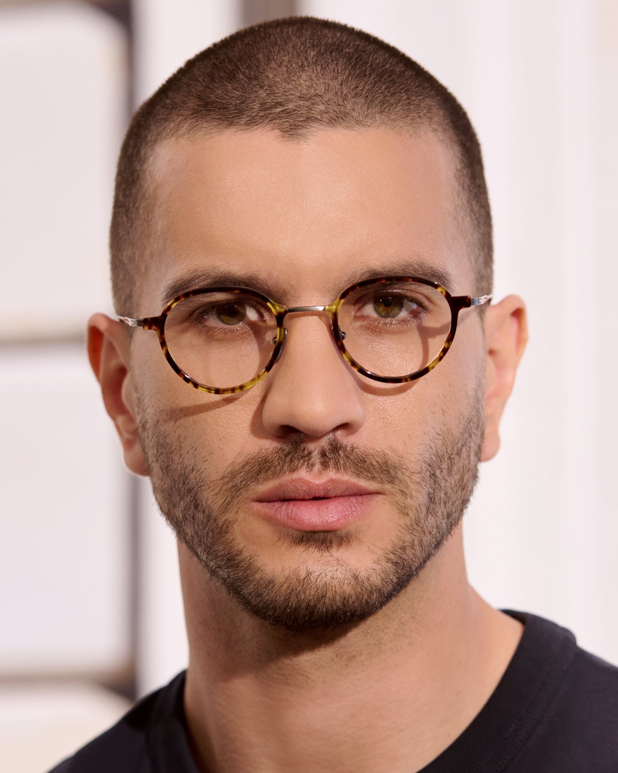 jimmy-fairly-la-e-031-lunettes-de-vue-rondes-en-titane-japonais-et-ac-tate-caill image 4