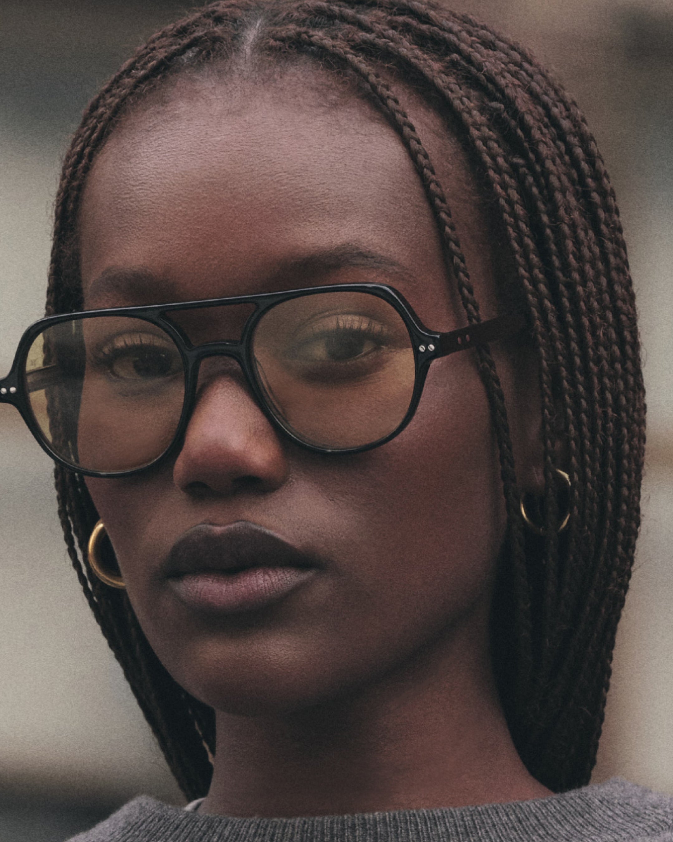 jimmy-fairly-la-lars-lunettes-de-soleil-aviateur-noires-en-ac-tate-verres-teint- image 8