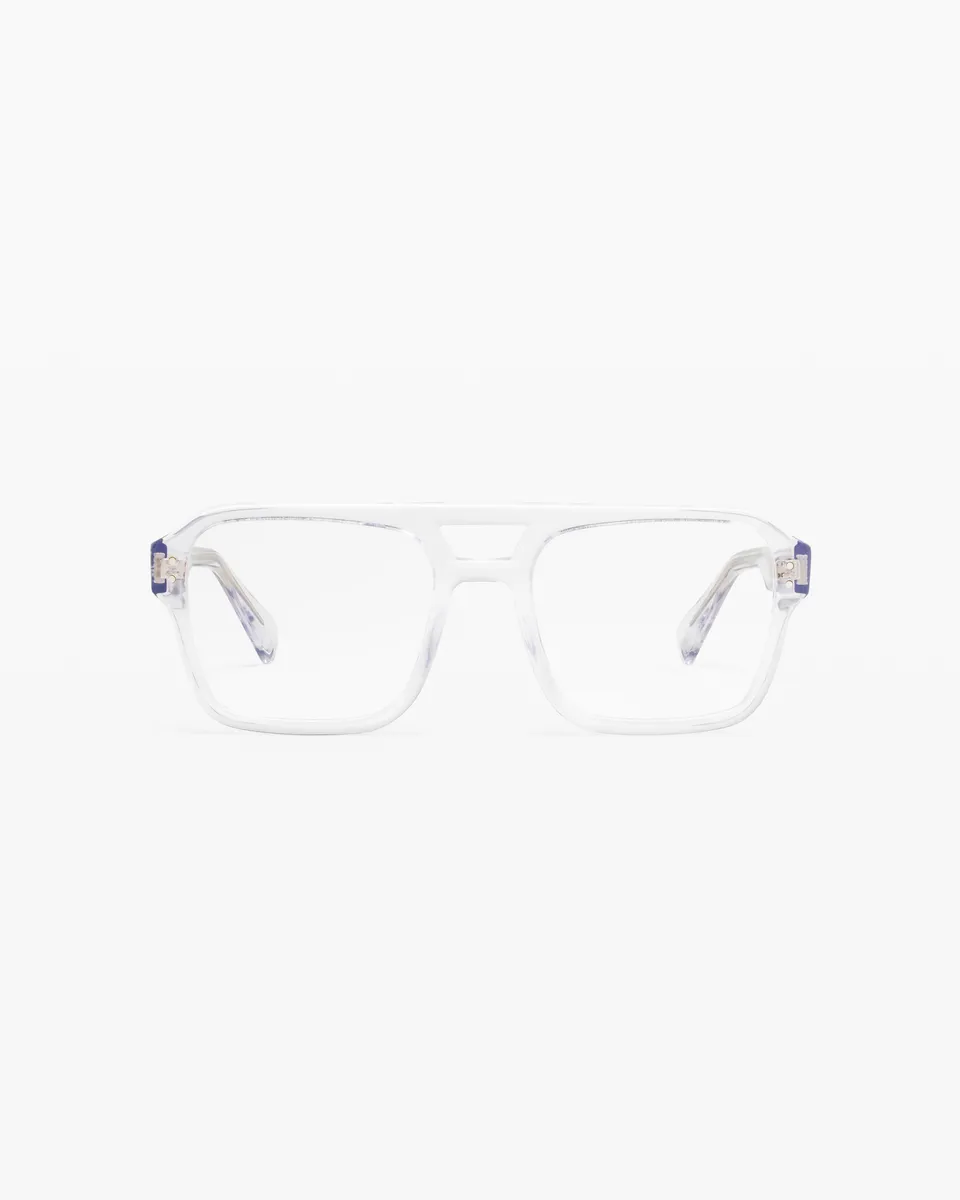 jimmy-fairly-la-alex-lunettes-aviateur-en-ac-tate-transparent-taille-medium image 1