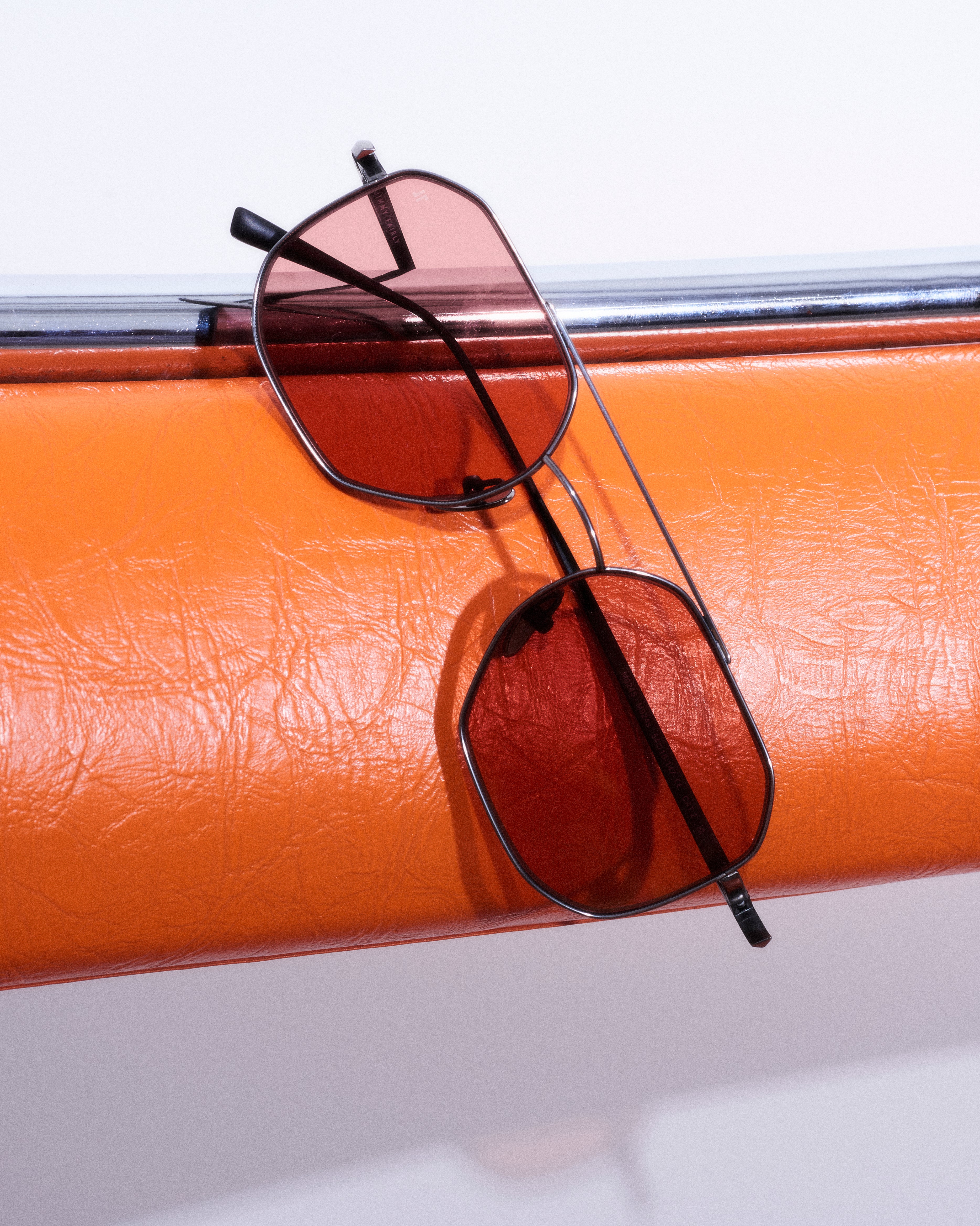 jimmy-fairly-la-almeria-jf-colors-lunettes-de-soleil-aviateur-en-titane-gunmetal image 2