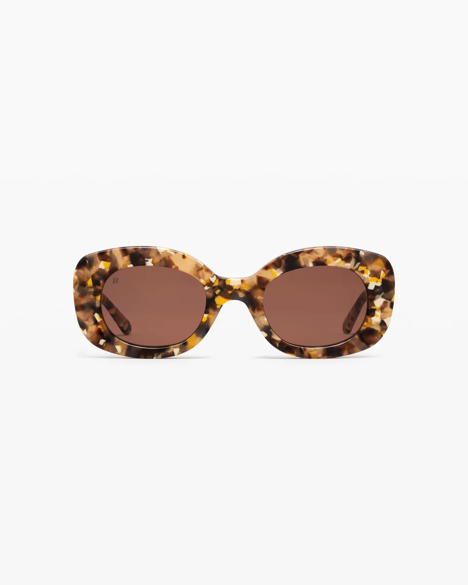 jimmy-fairly-la-cinnamon-lunettes-de-soleil-ovales-caille-en-ac-tate-pour-femme image 1