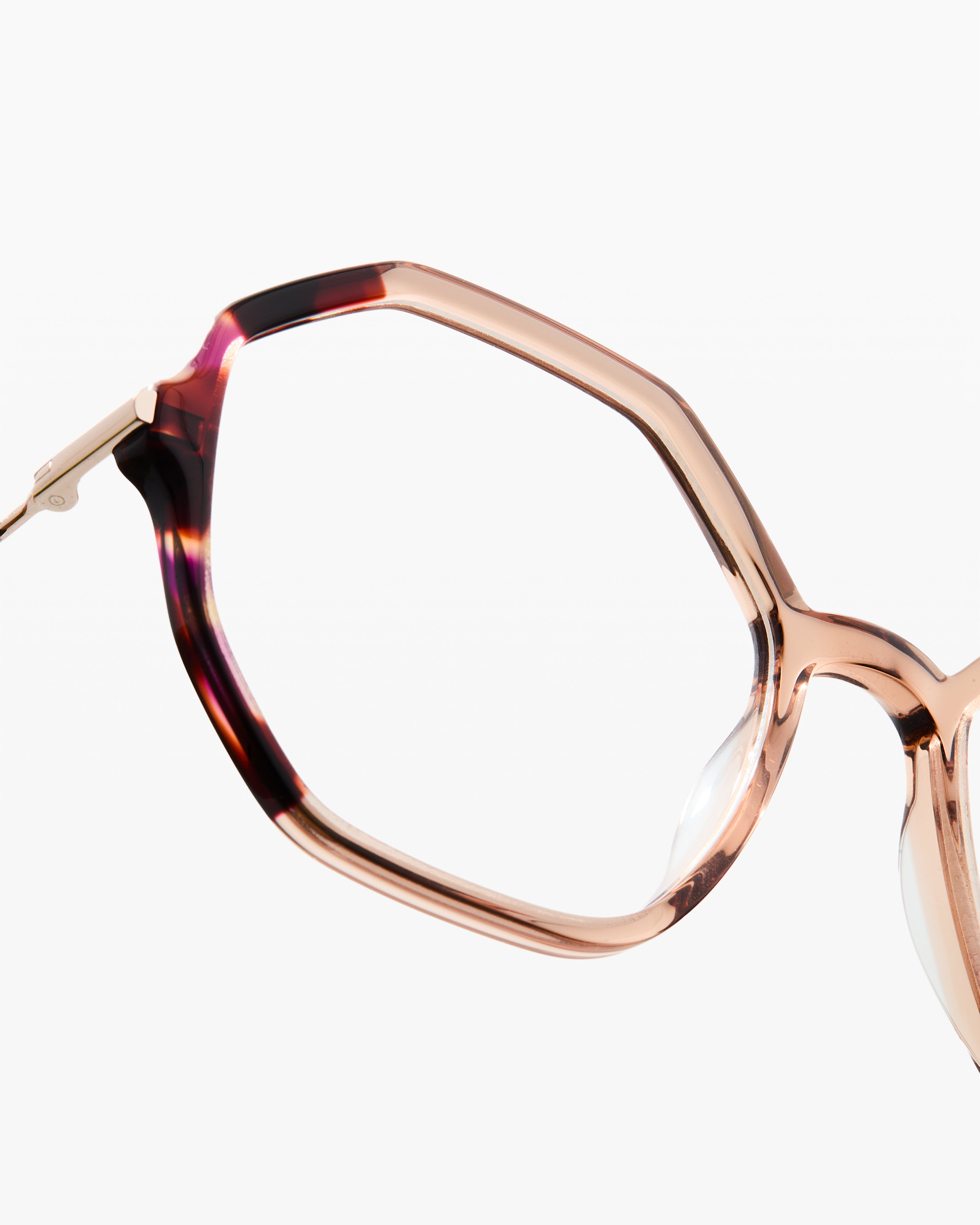jimmy-fairly-la-dora-lunettes-de-vue-hexagonales-ac-tate-et-acier-inoxydable-fem image 6