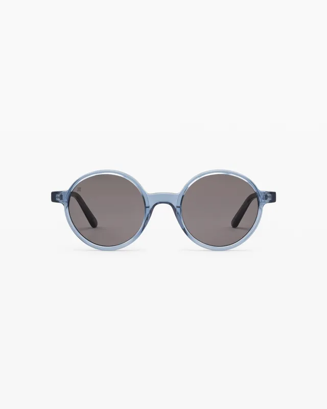 jimmy-fairly-la-mini-gadjo-lunettes-de-soleil-enfant-rondes-bleues-m image 1