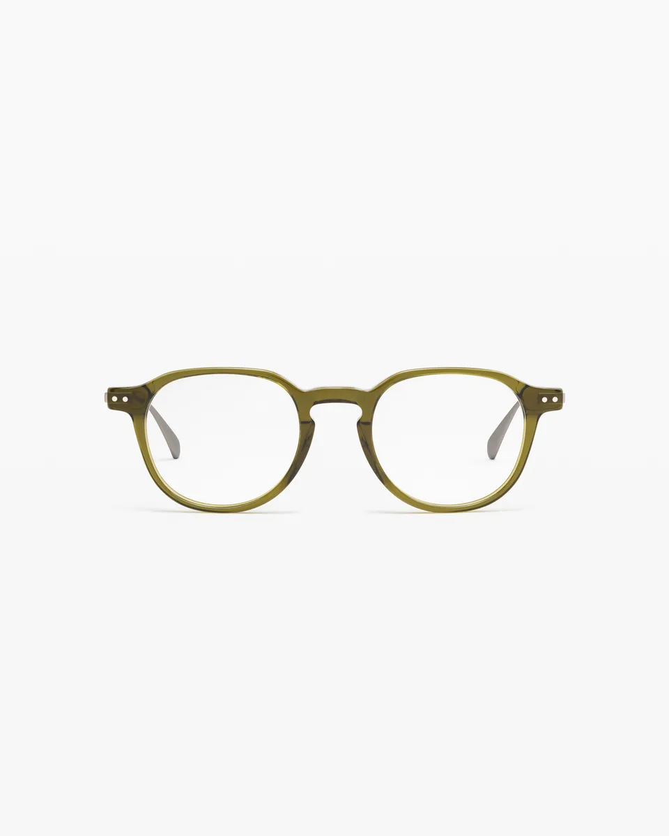 jimmy-fairly-la-evyn-lunettes-de-vue-rondes-vertes-en-titane-japonais-et-ac-tate image 1