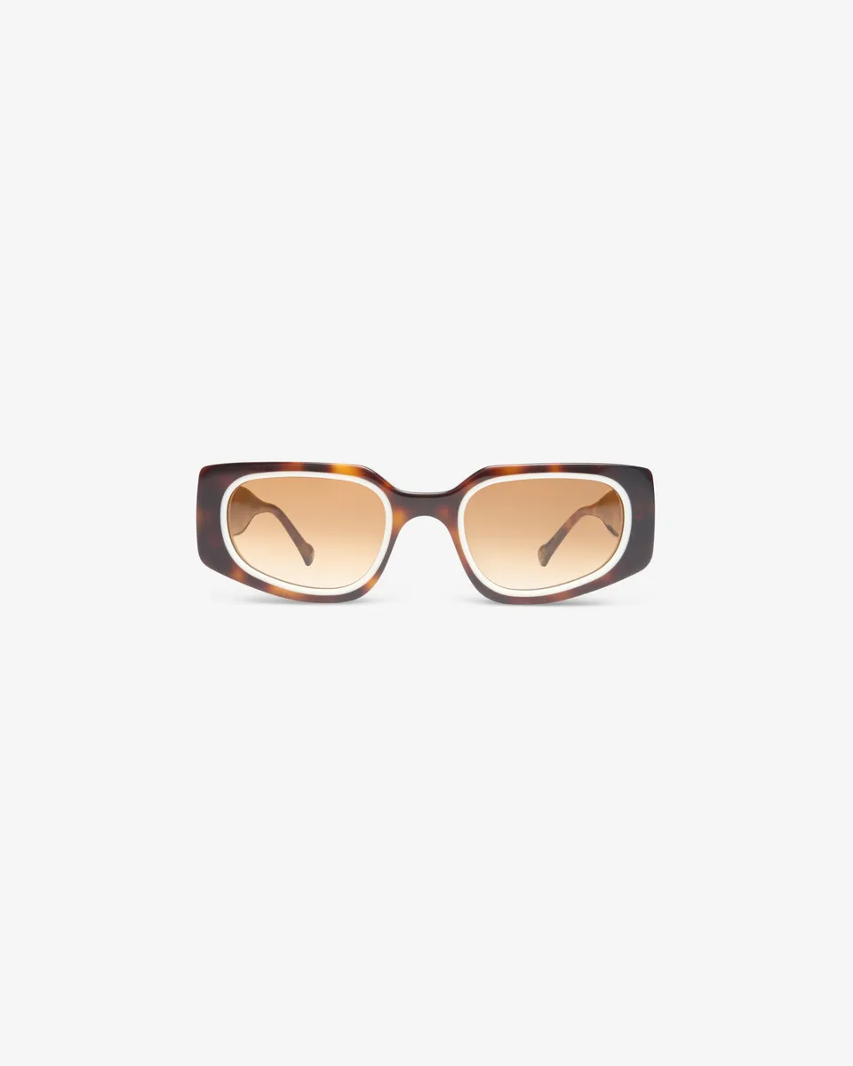 le-petit-lunetier-jazmine-caille-et-cr-me-lunettes-de-soleil-rectangulaires image 1