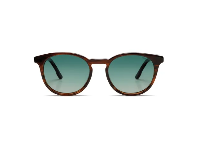 komono-hudson-wood-lunettes-de-soleil-rondes-en-ac-tate-cologique image 1