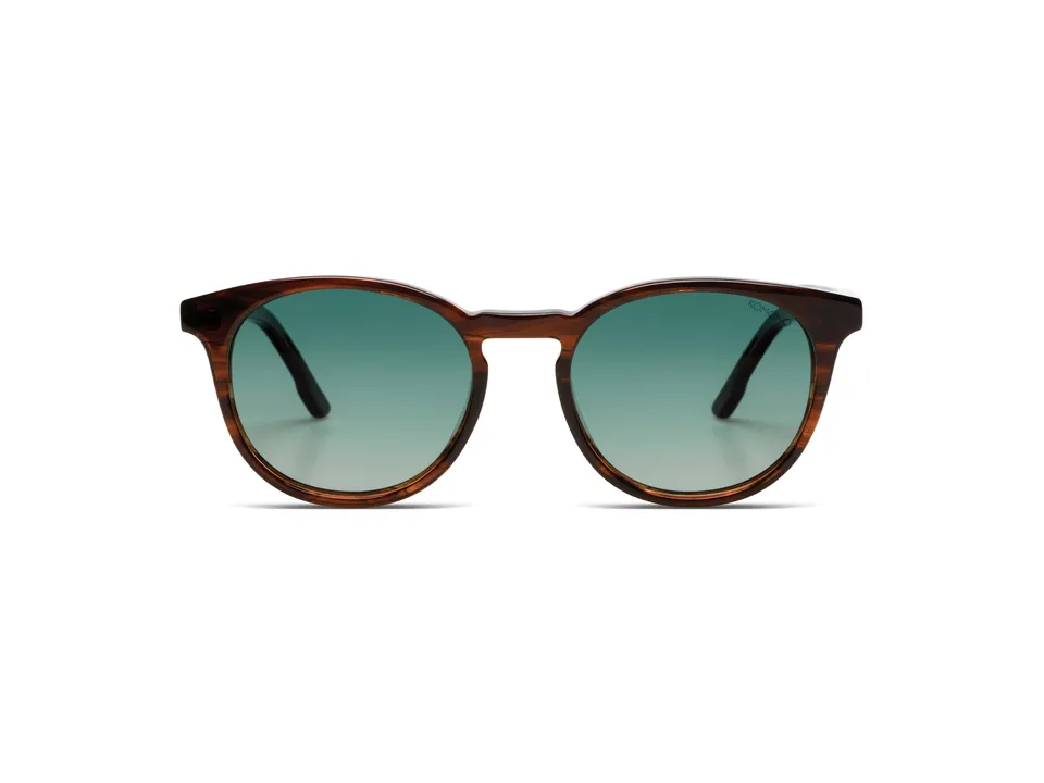 komono-hudson-wood-lunettes-de-soleil-rondes-en-ac-tate-cologique image 1
