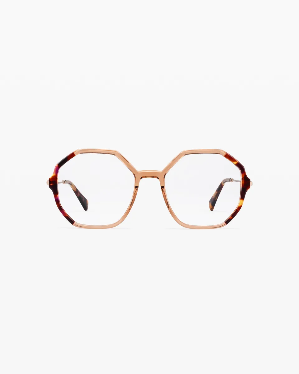 jimmy-fairly-la-dora-lunettes-de-vue-hexagonales-ac-tate-et-acier-inoxydable-fem image 1