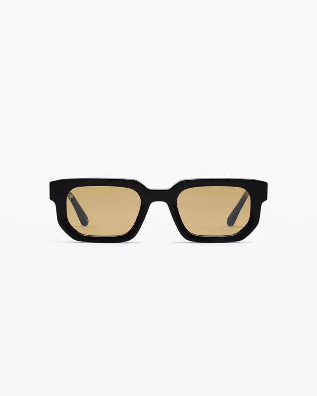 jimmy-fairly-la-lennox-lunettes-de-soleil-rectangulaires-homme-noires image 1