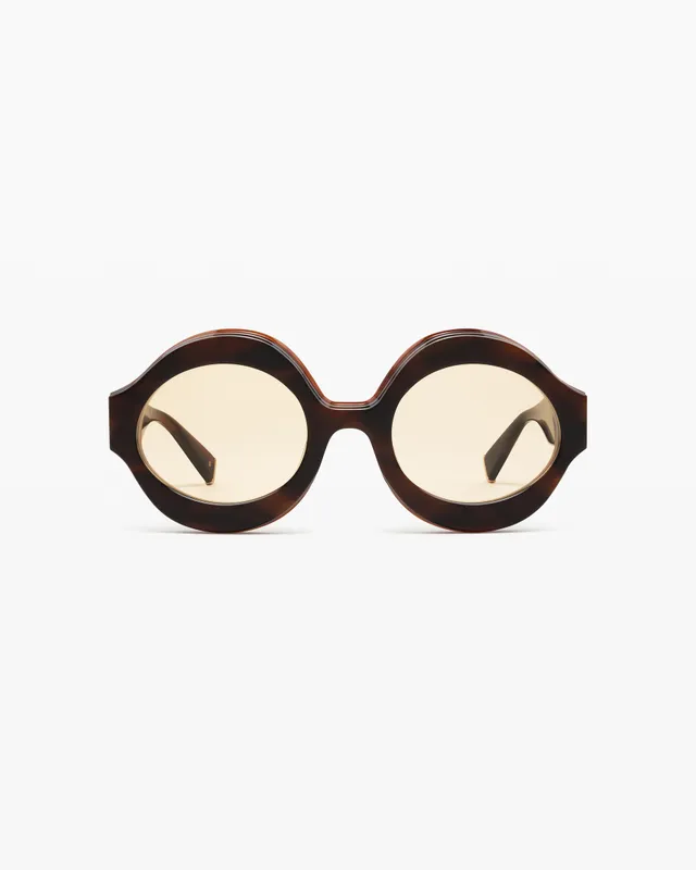 jimmy-fairly-la-mia-lunettes-de-soleil-rondes-oversize-cat-gorie-1-en-ac-tate-br image 1