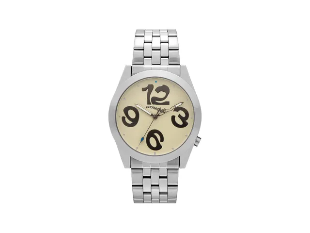 komono-ray-liquid-estate-silver-marshmallow-montre-acier image 1