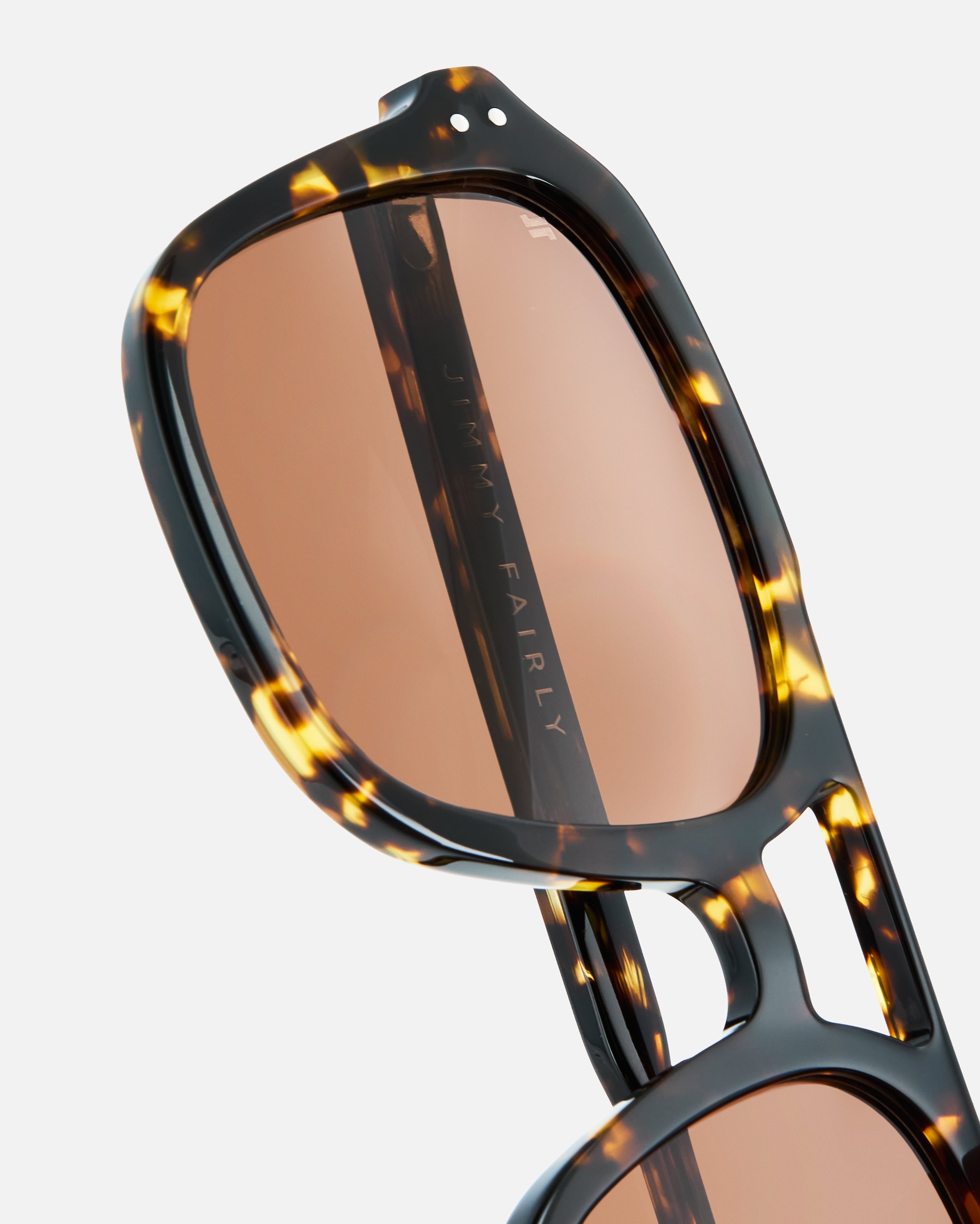 jimmy-fairly-la-elma-lunettes-de-soleil-aviateur-en-ac-tate-unisexe-caille-fonc- image 3