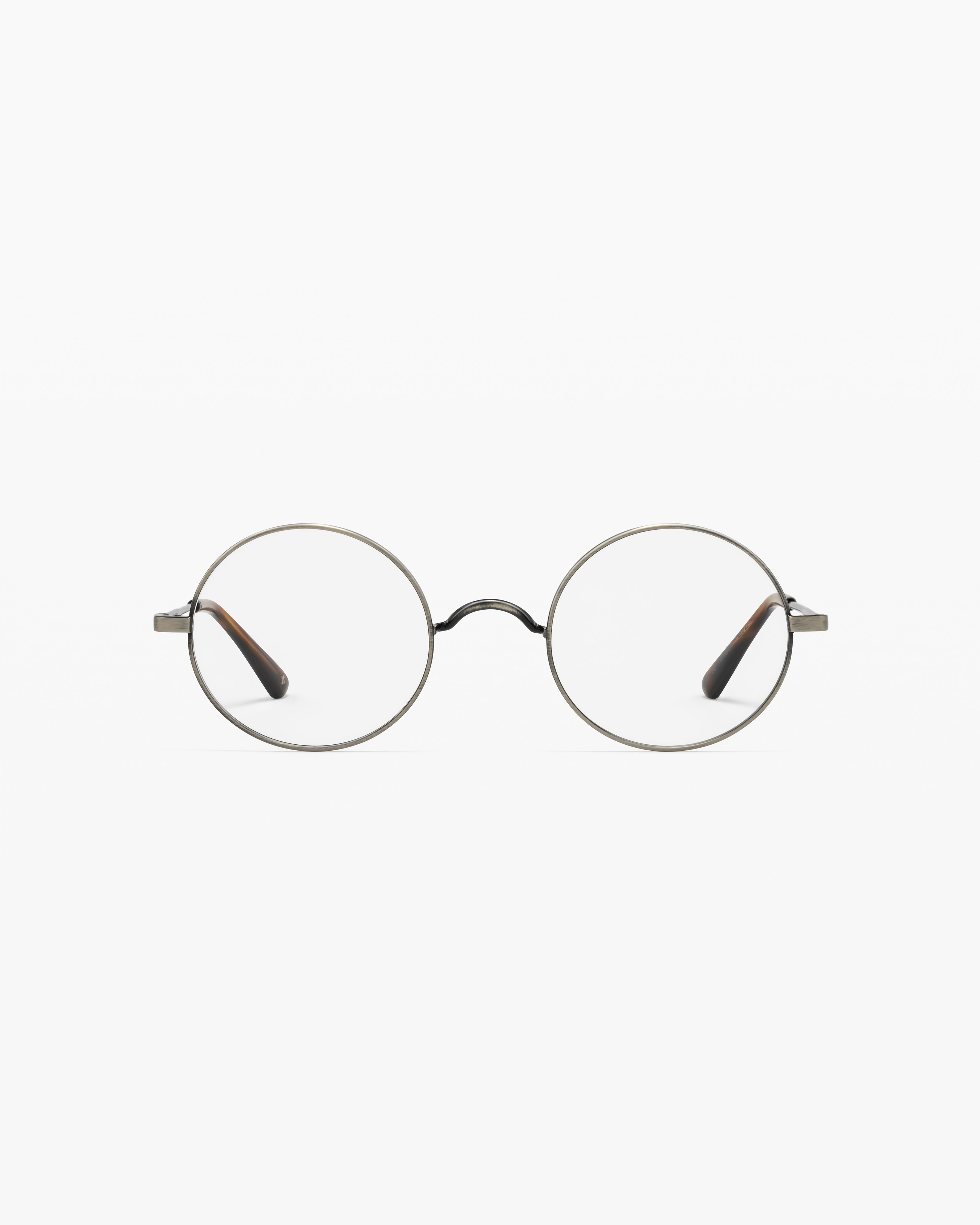 jimmy-fairly-la-dorca-lunettes-de-vue-rondes-mixtes-en-acier-inoxydable-argent-t image 1