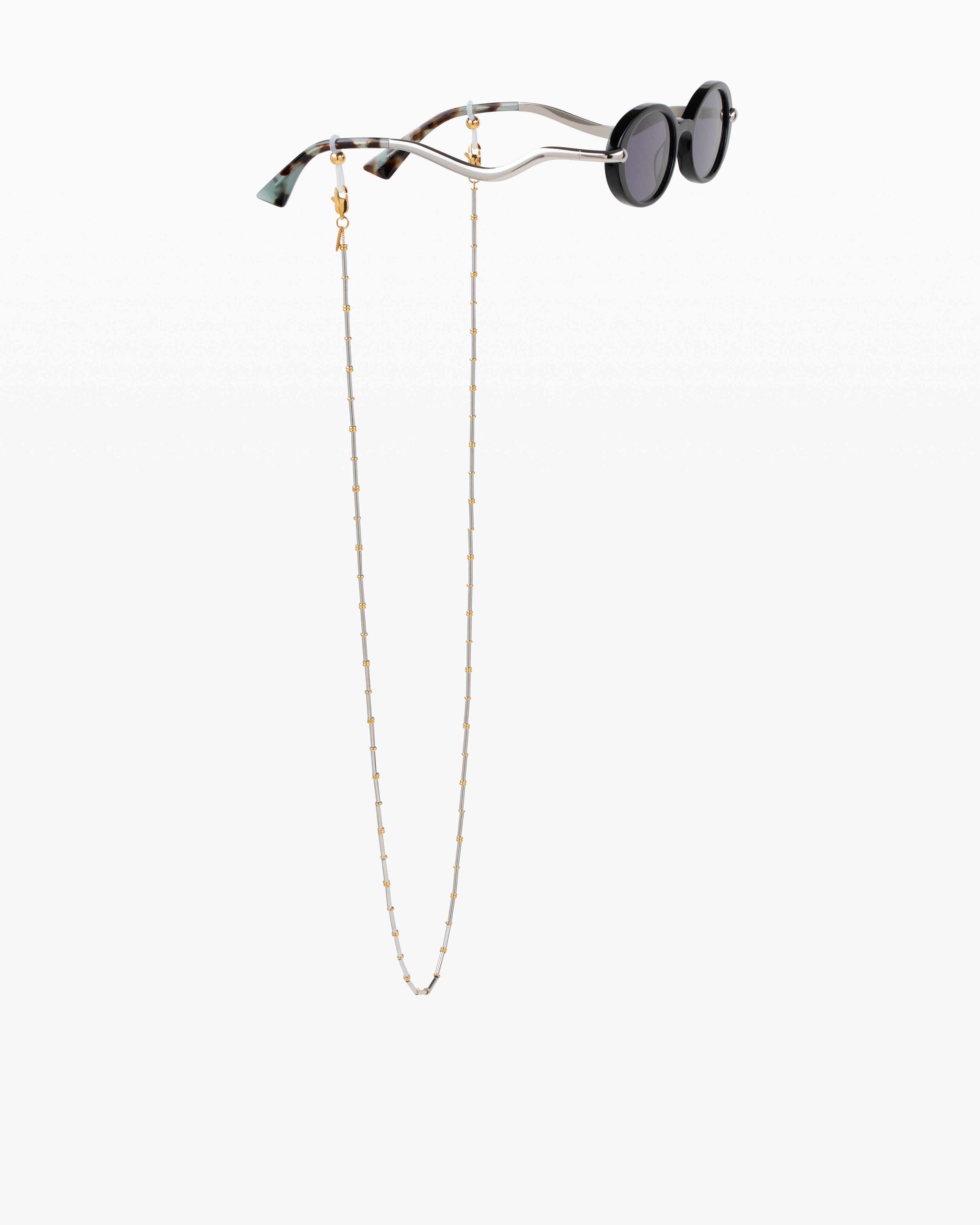 jimmy-fairly-la-solyssa-cha-ne-pour-lunettes-en-acier-inoxydable-plaqu-or-18-car image 2